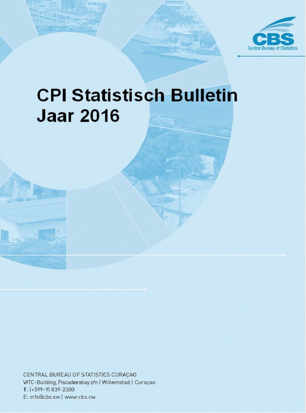 CPI Statistisch Bulletin jaar 2016