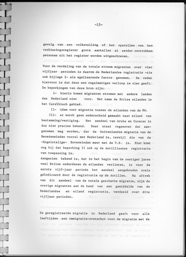 Bevolkingsvooruitberekening voor Aruba en Curaҫao op basis van de bevolkingsomvang volgens den census van 1981 - Page 15