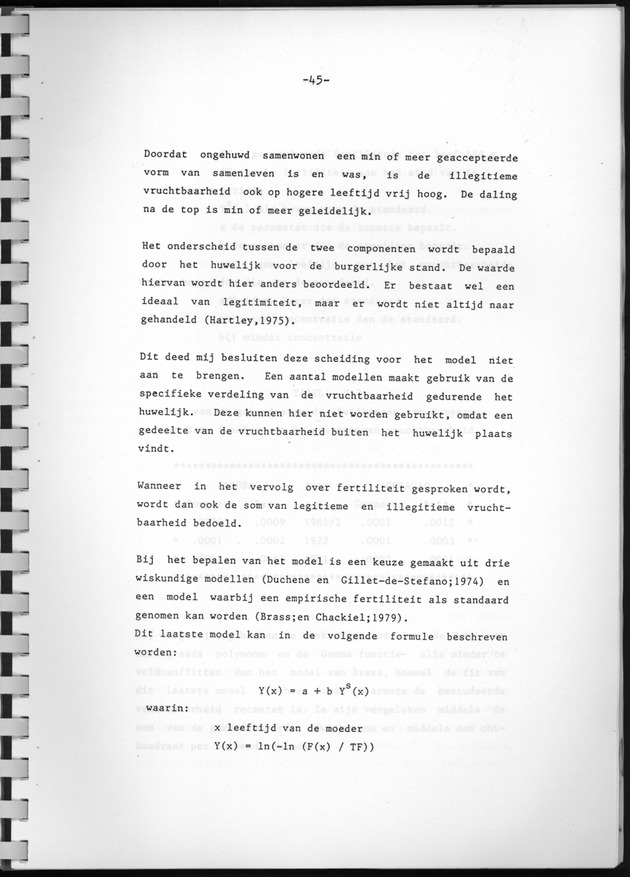 Bevolkingsvooruitberekening voor Aruba en Curaҫao op basis van de bevolkingsomvang volgens den census van 1981 - Page 45