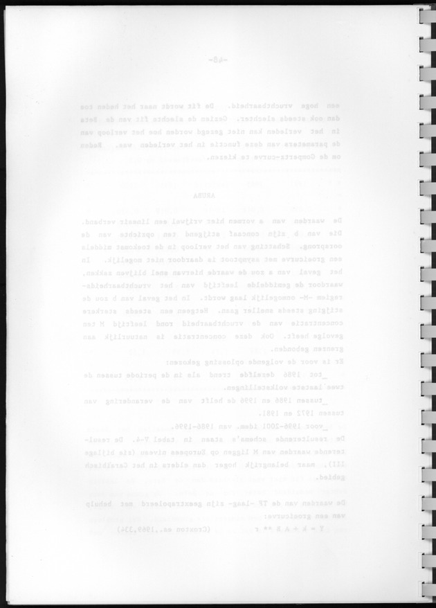 Bevolkingsvooruitberekening voor Aruba en Curaҫao op basis van de bevolkingsomvang volgens den census van 1981 - Blank Page