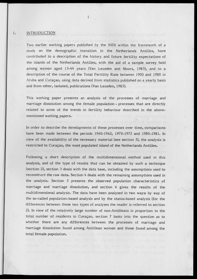 Working Papers of the N.I.D.I - Page 1