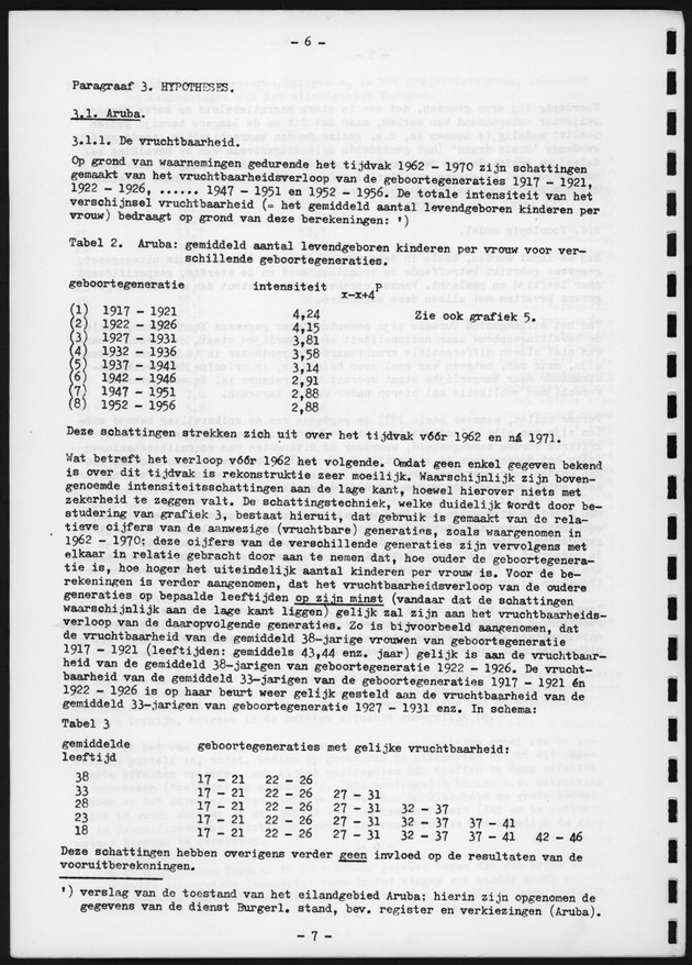Voorlopige Vooruitberekening van het bevolkingsaantal van de nederlandse antillen tot het jaar 2000 - Page 6