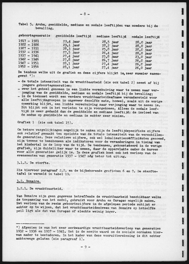 Voorlopige Vooruitberekening van het bevolkingsaantal van de nederlandse antillen tot het jaar 2000 - Page 8