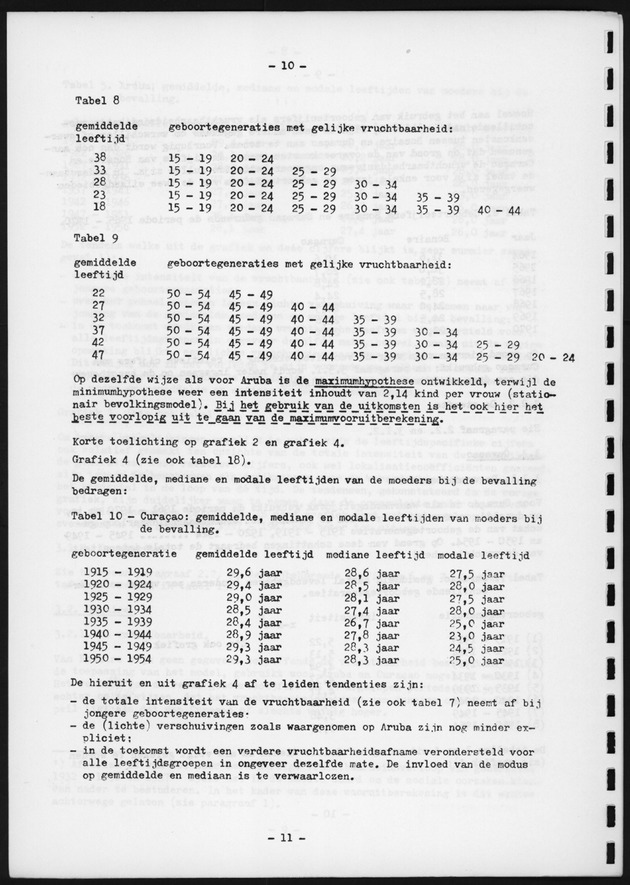 Voorlopige Vooruitberekening van het bevolkingsaantal van de nederlandse antillen tot het jaar 2000 - Page 10