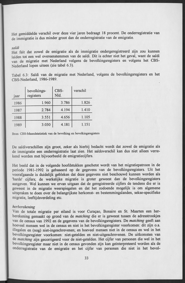 Migratie van en naar de Nederlandse Antillen in Sociaal-economische context - Page 33