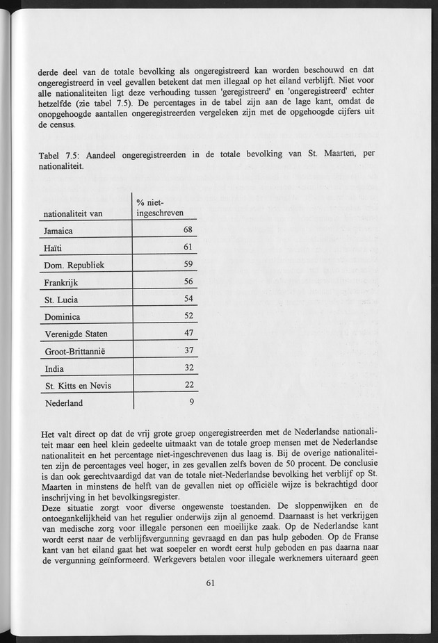 Migratie van en naar de Nederlandse Antillen in Sociaal-economische context - Page 61