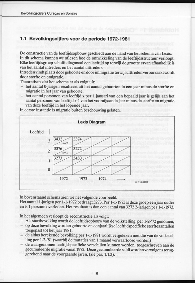 Bevolkingscijfers Curaҫao en Bonaire en vooruitberekeningen - Page 6