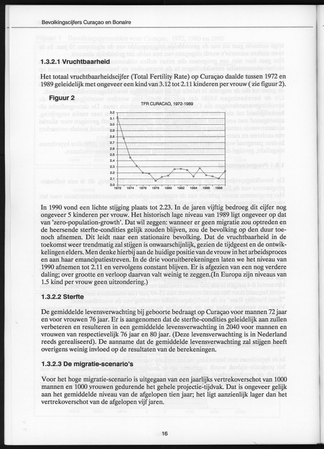 Bevolkingscijfers Curaҫao en Bonaire en vooruitberekeningen - Page 16