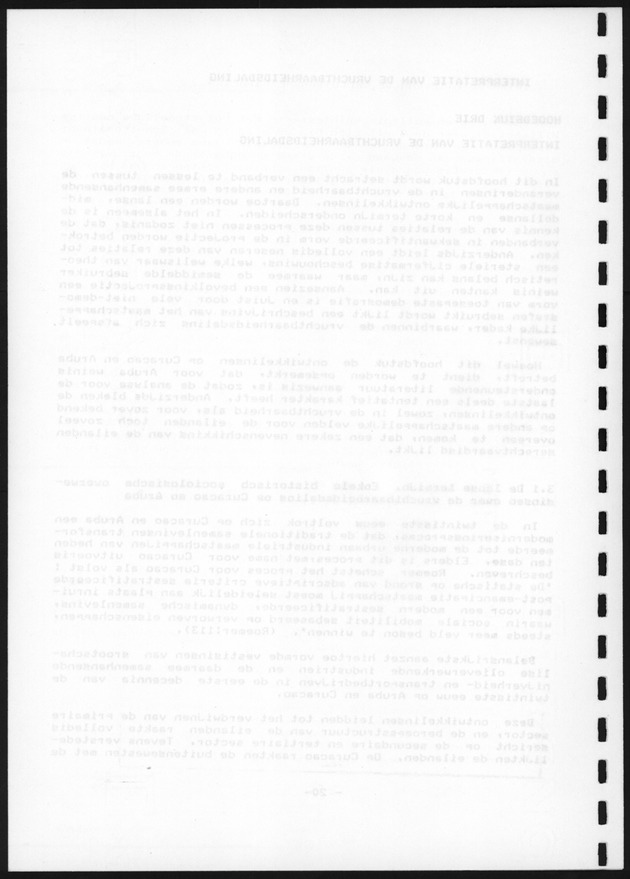 De toekomstige bevolkingsontwikkeling op Curacao en Aruba - Blank Page