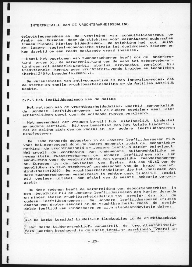 De toekomstige bevolkingsontwikkeling op Curacao en Aruba - Page 25