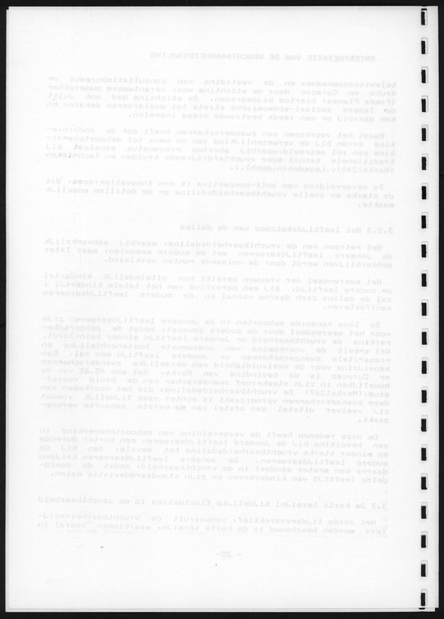 De toekomstige bevolkingsontwikkeling op Curacao en Aruba - Blank Page