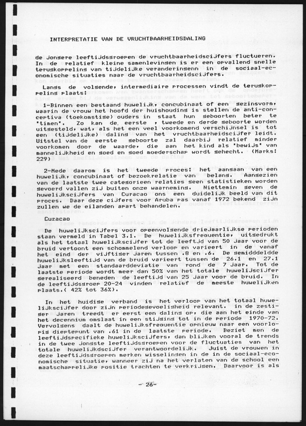 De toekomstige bevolkingsontwikkeling op Curacao en Aruba - Page 26