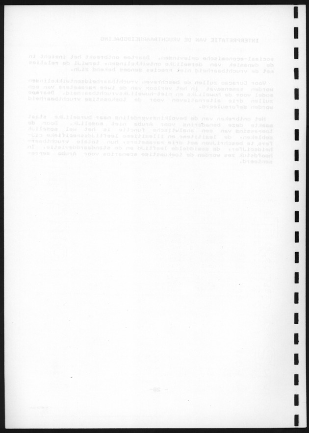 De toekomstige bevolkingsontwikkeling op Curacao en Aruba - Blank Page