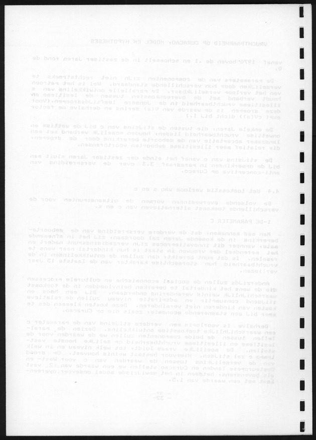 De toekomstige bevolkingsontwikkeling op Curacao en Aruba - Blank Page