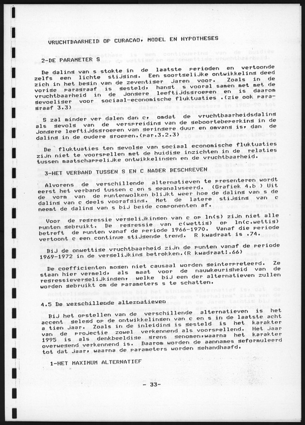 De toekomstige bevolkingsontwikkeling op Curacao en Aruba - Page 33