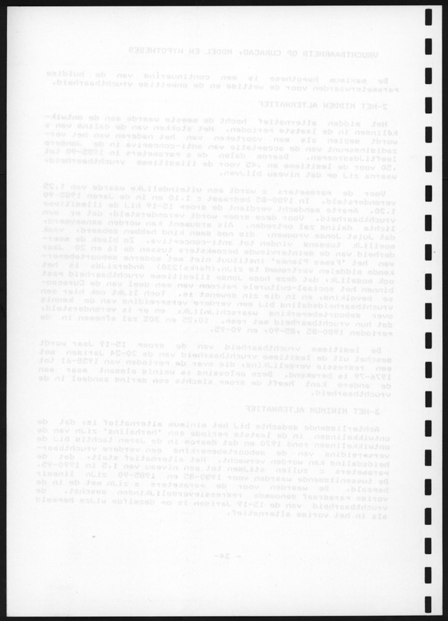 De toekomstige bevolkingsontwikkeling op Curacao en Aruba - Blank Page