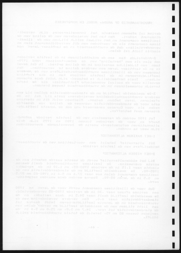 De toekomstige bevolkingsontwikkeling op Curacao en Aruba - Blank Page