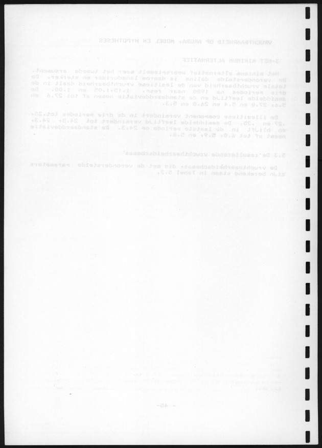 De toekomstige bevolkingsontwikkeling op Curacao en Aruba - Blank Page