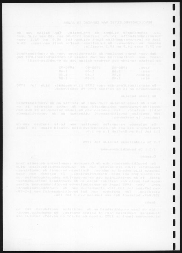 De toekomstige bevolkingsontwikkeling op Curacao en Aruba - Blank Page