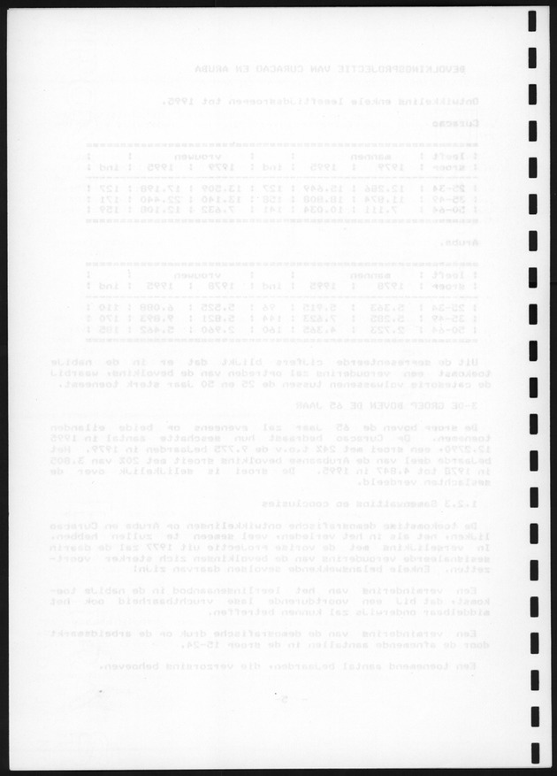 De toekomstige bevolkingsontwikkeling op Curacao en Aruba - Blank Page