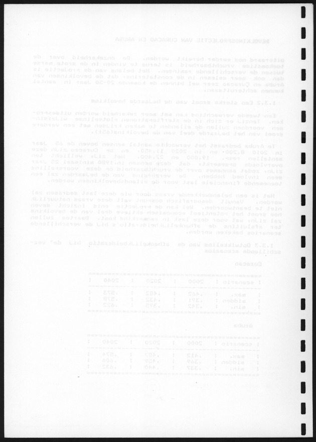 De toekomstige bevolkingsontwikkeling op Curacao en Aruba - Blank Page