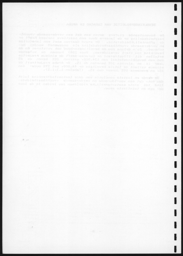 De toekomstige bevolkingsontwikkeling op Curacao en Aruba - Blank Page