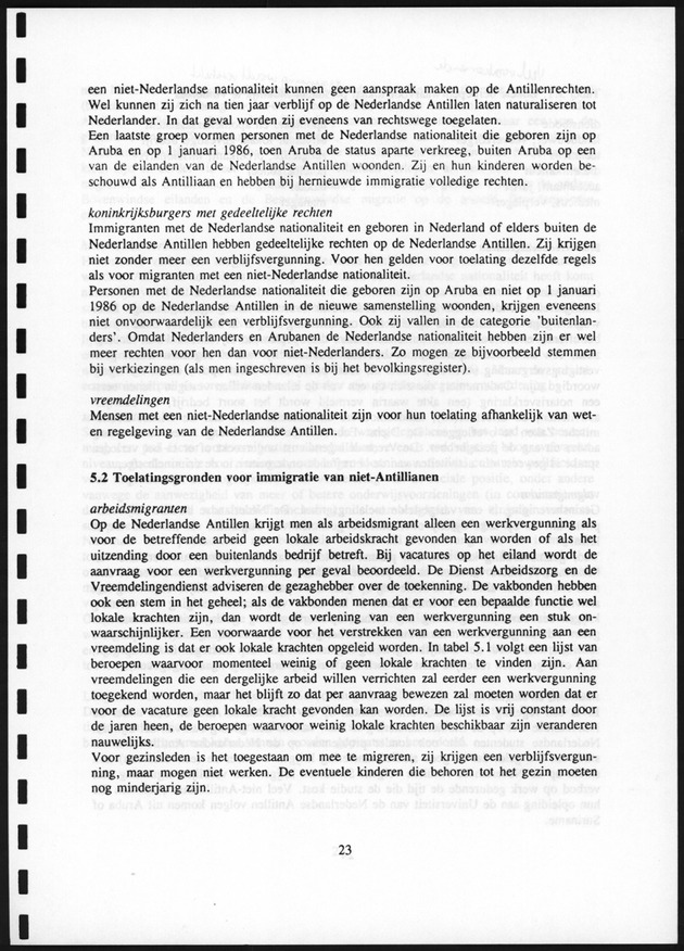 Migratie van en naar de Nederlandse Antillen in Sociaal-economische context - Page 23