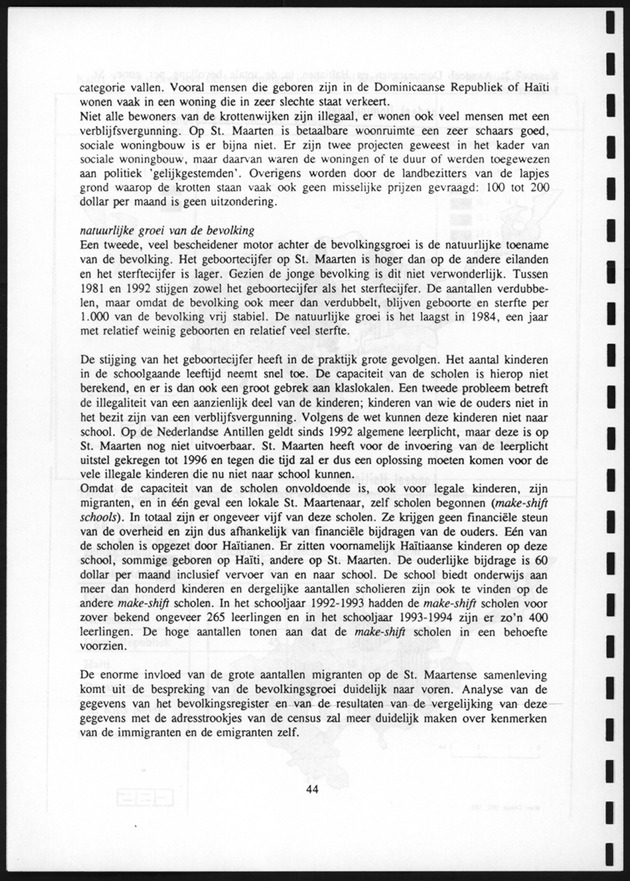 Migratie van en naar de Nederlandse Antillen in Sociaal-economische context - Page 44