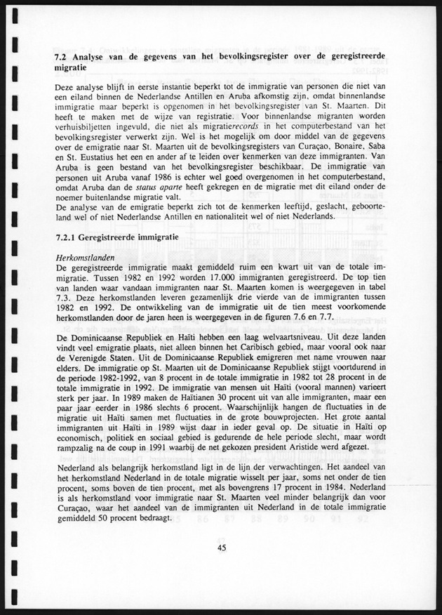 Migratie van en naar de Nederlandse Antillen in Sociaal-economische context - Page 45