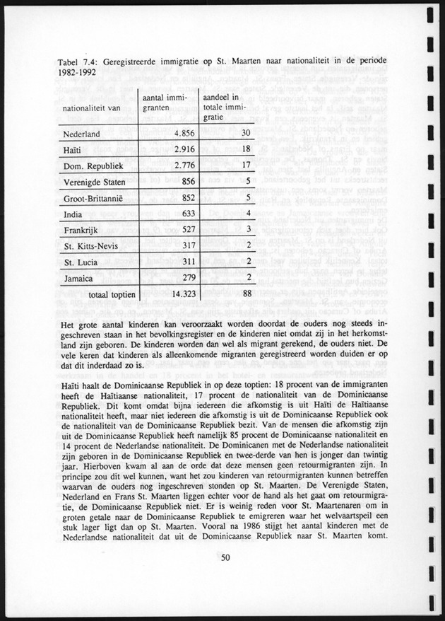 Migratie van en naar de Nederlandse Antillen in Sociaal-economische context - Page 50