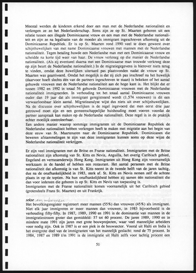Migratie van en naar de Nederlandse Antillen in Sociaal-economische context - Page 51