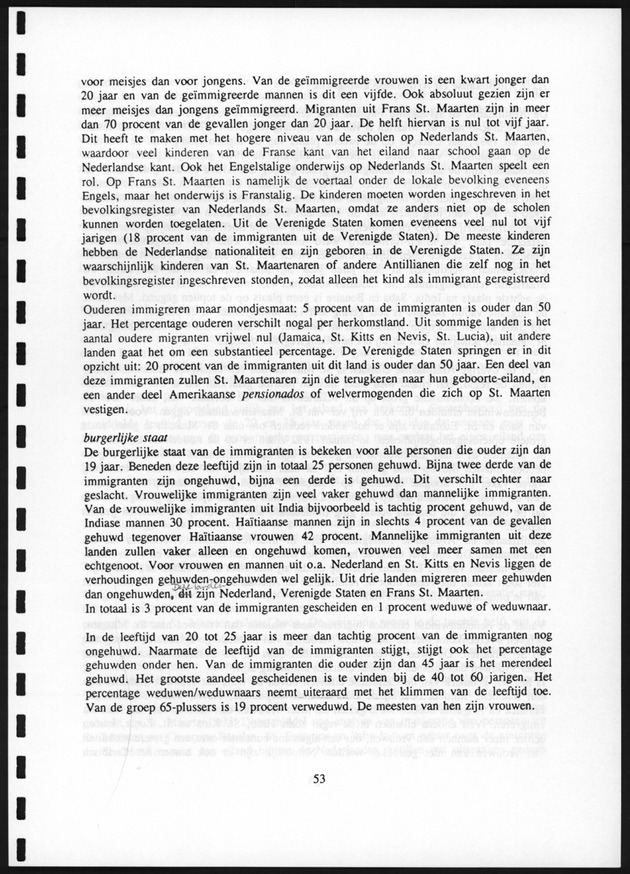 Migratie van en naar de Nederlandse Antillen in Sociaal-economische context - Page 53