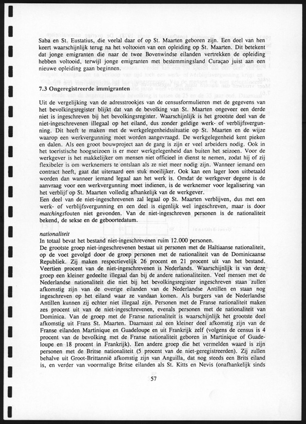 Migratie van en naar de Nederlandse Antillen in Sociaal-economische context - Page 57