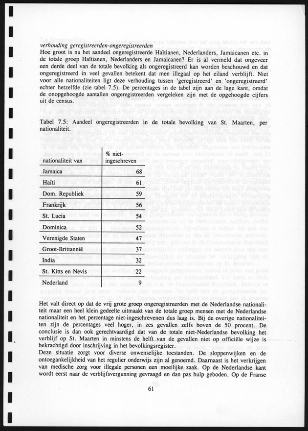 Migratie van en naar de Nederlandse Antillen in Sociaal-economische context - Page 61