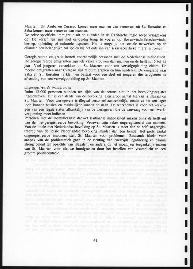 Migratie van en naar de Nederlandse Antillen in Sociaal-economische context - Page 64