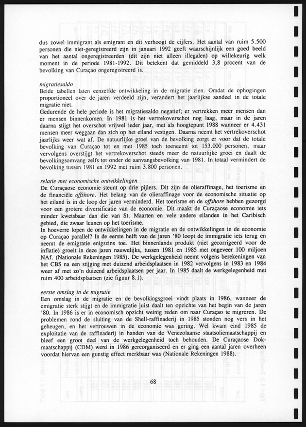 Migratie van en naar de Nederlandse Antillen in Sociaal-economische context - Page 68