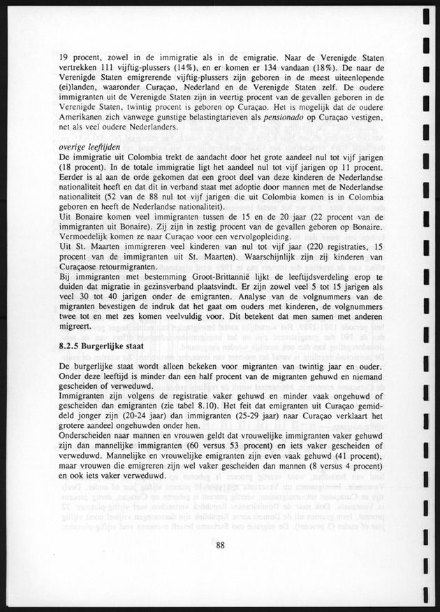 Migratie van en naar de Nederlandse Antillen in Sociaal-economische context - Page 88