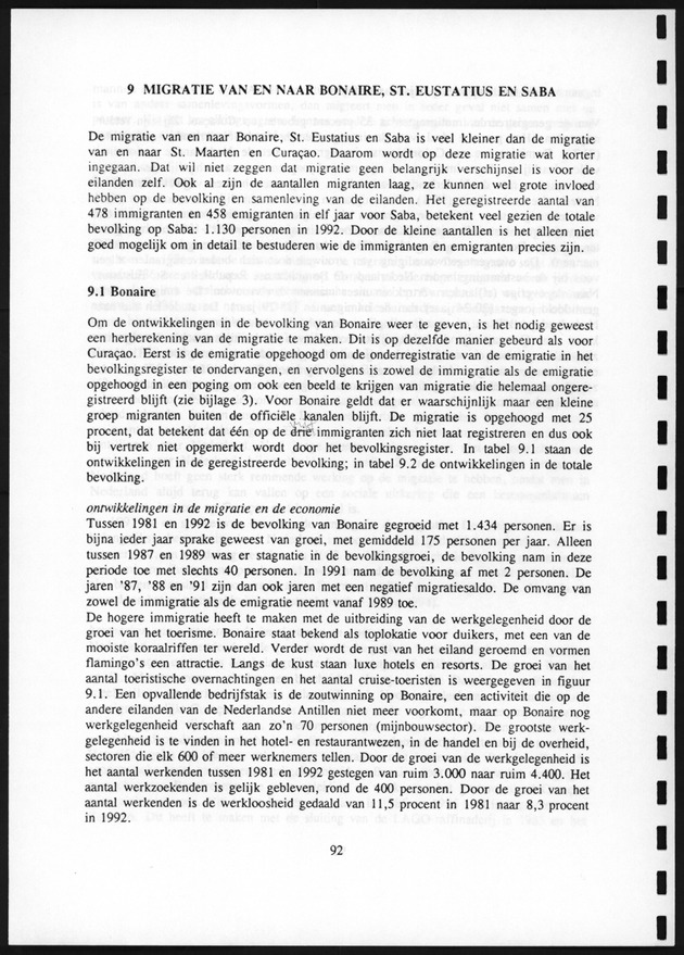 Migratie van en naar de Nederlandse Antillen in Sociaal-economische context - Page 92