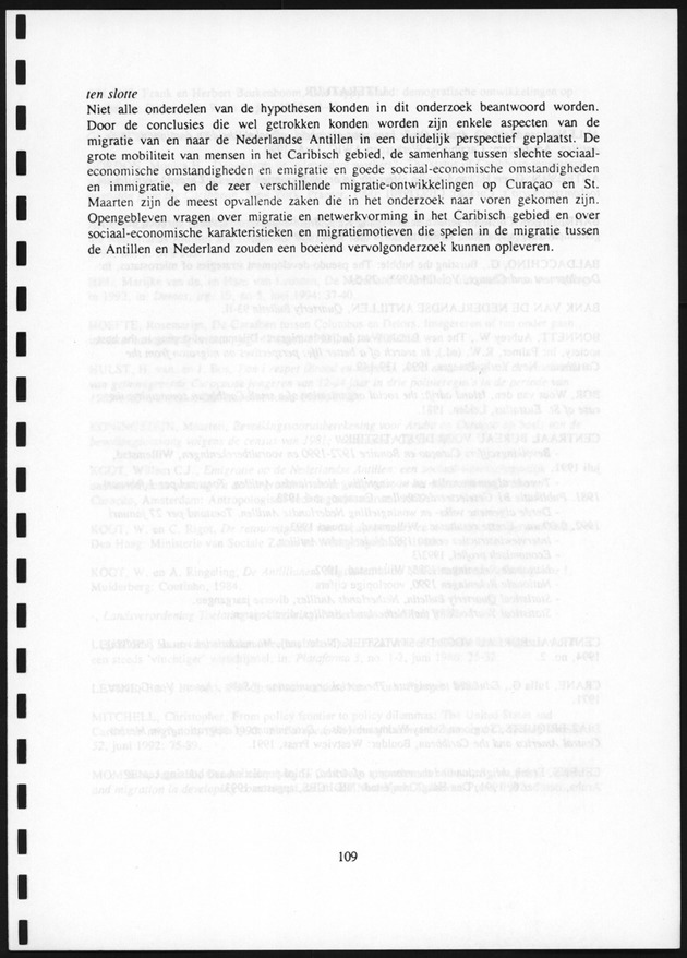 Migratie van en naar de Nederlandse Antillen in Sociaal-economische context - Page 109