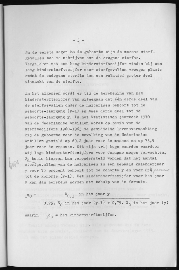 Het verloop van de sterfte op Curaҫao in de periode 1960-1970 - Page 3