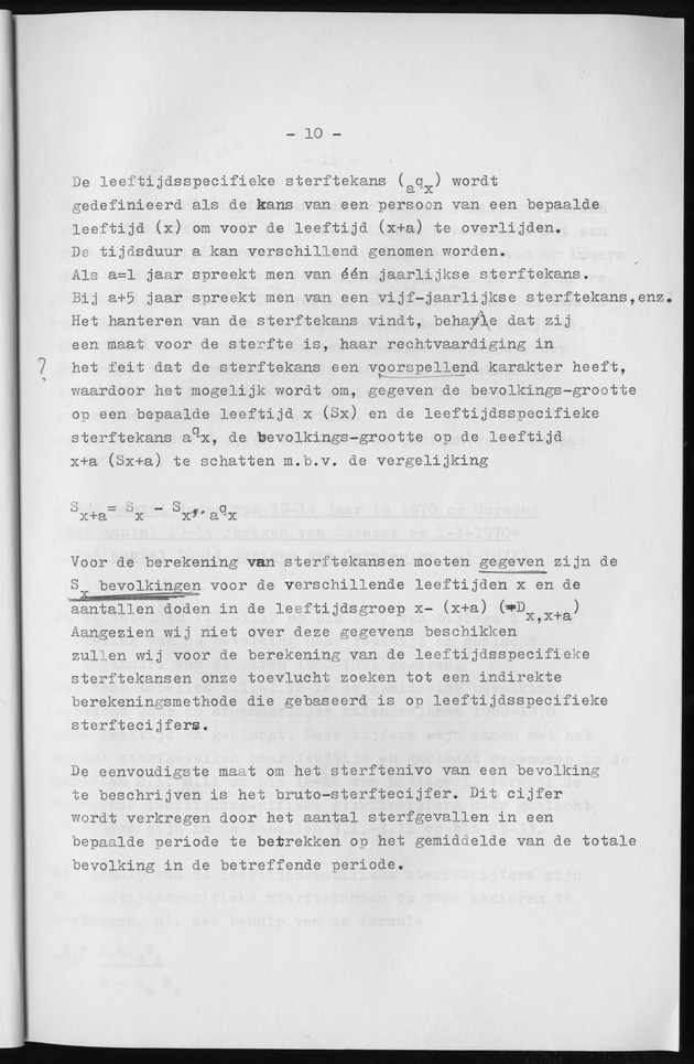 Het verloop van de sterfte op Curaҫao in de periode 1960-1970 - Page 10