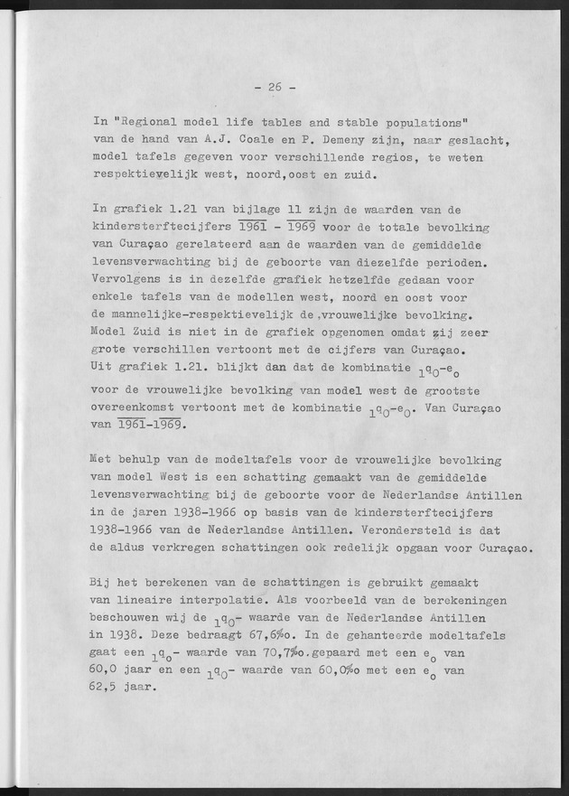 Het verloop van de sterfte op Curaҫao in de periode 1960-1970 - Page 26