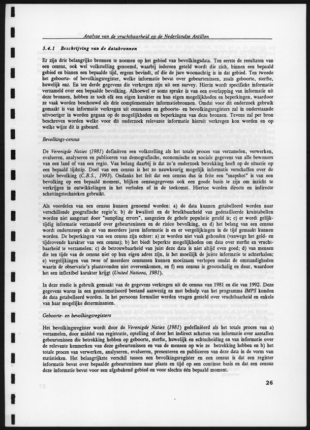 Analyse van de Vruchtbaarheid op de Nederlandse Antillen - Page 26