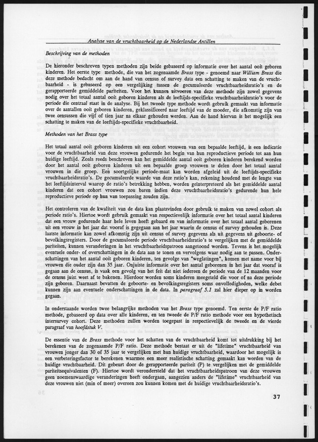 Analyse van de Vruchtbaarheid op de Nederlandse Antillen - Page 37