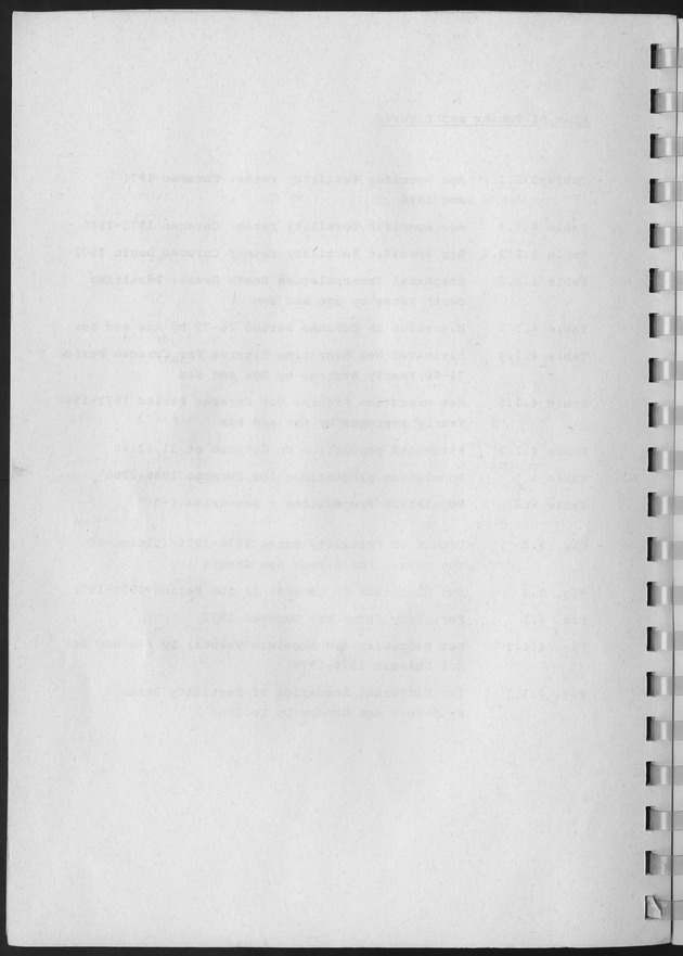 Population Projections for the island of Curacao - Blank Page