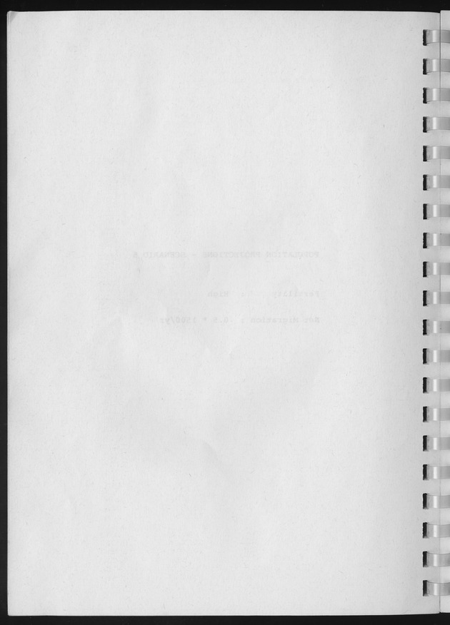 Population Projections for the island of Curacao - Blank Page