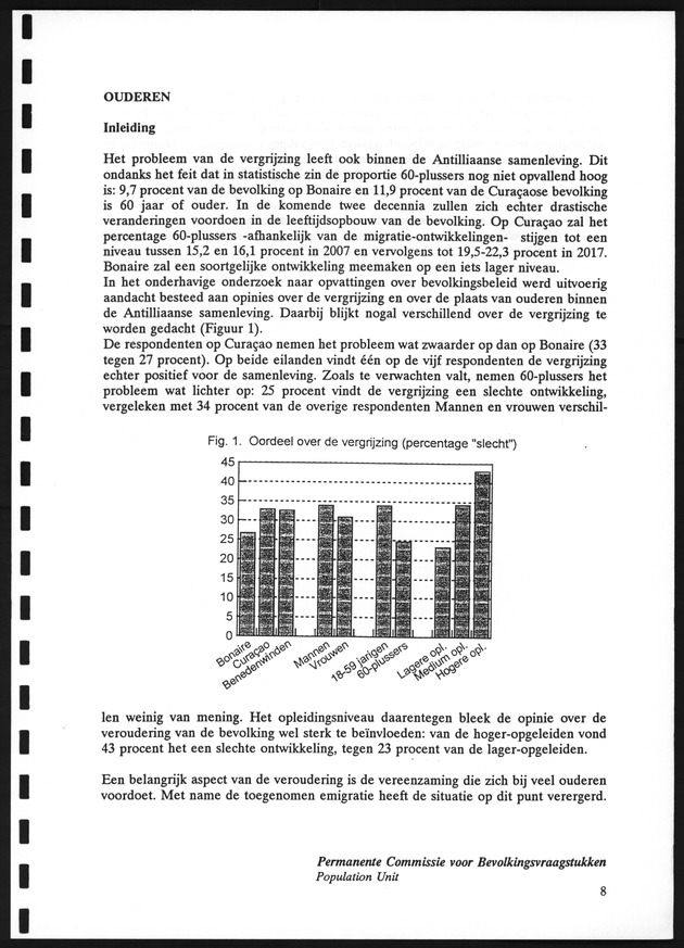 Opvattingen van de bevolking over bevolkingsvraagstukken en bevolkingsvraagstukken en bevolkingsbeleid - Page 8