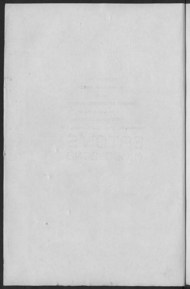 Documented Paper on the Netherlands Antilles for the conference on dempgraphic problems of the area served by The caribbean commission - Blank Page