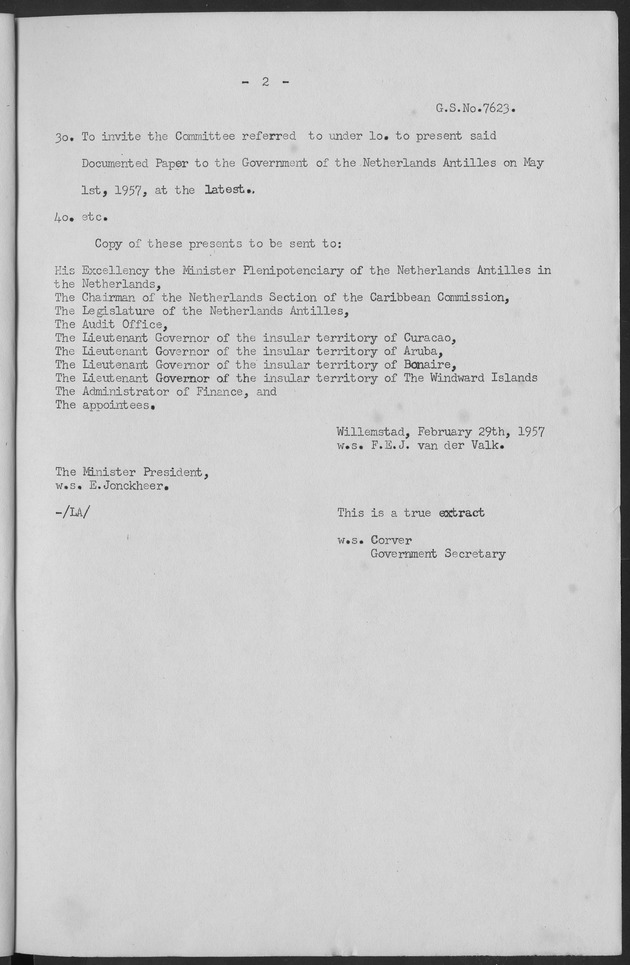 Documented Paper on the Netherlands Antilles for the conference on dempgraphic problems of the area served by The caribbean commission - Page 2