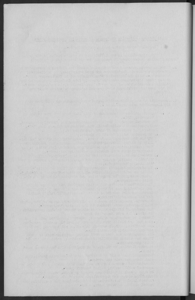 Documented Paper on the Netherlands Antilles for the conference on dempgraphic problems of the area served by The caribbean commission - Blank Page